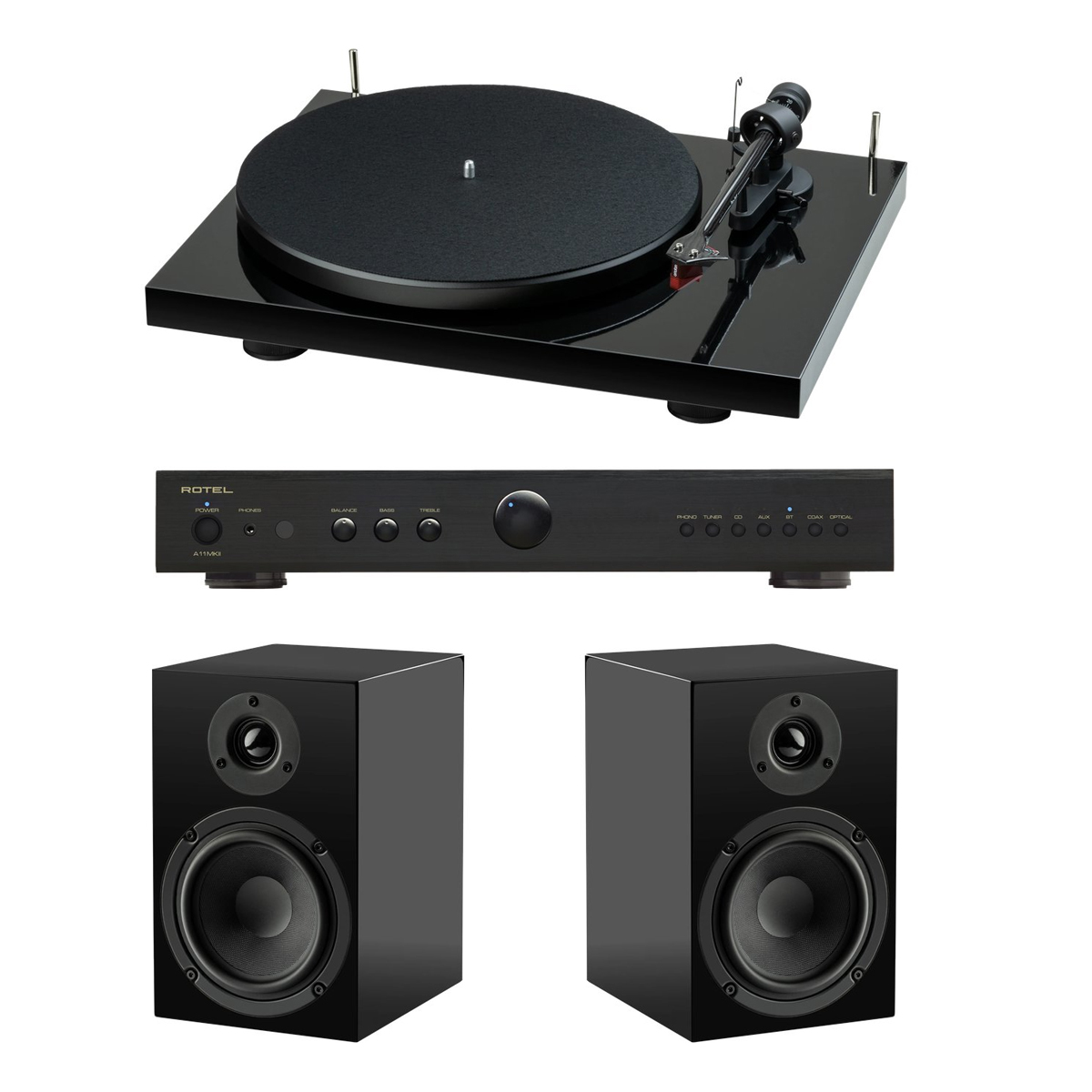 Rotel x Pro-Ject Encore Turntable System - Rapallo