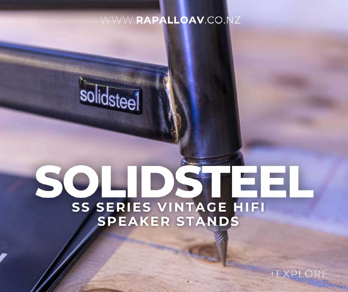 Solidsteel SS Series Vintage HiFi Speaker Stands - Rapallo