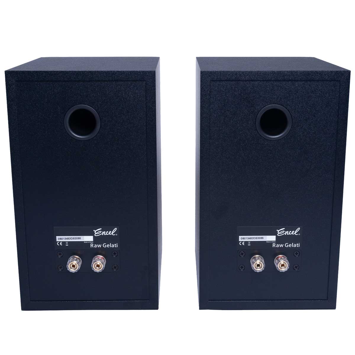Encel Gelati Raw Bookshelf Speakers - Rapallo