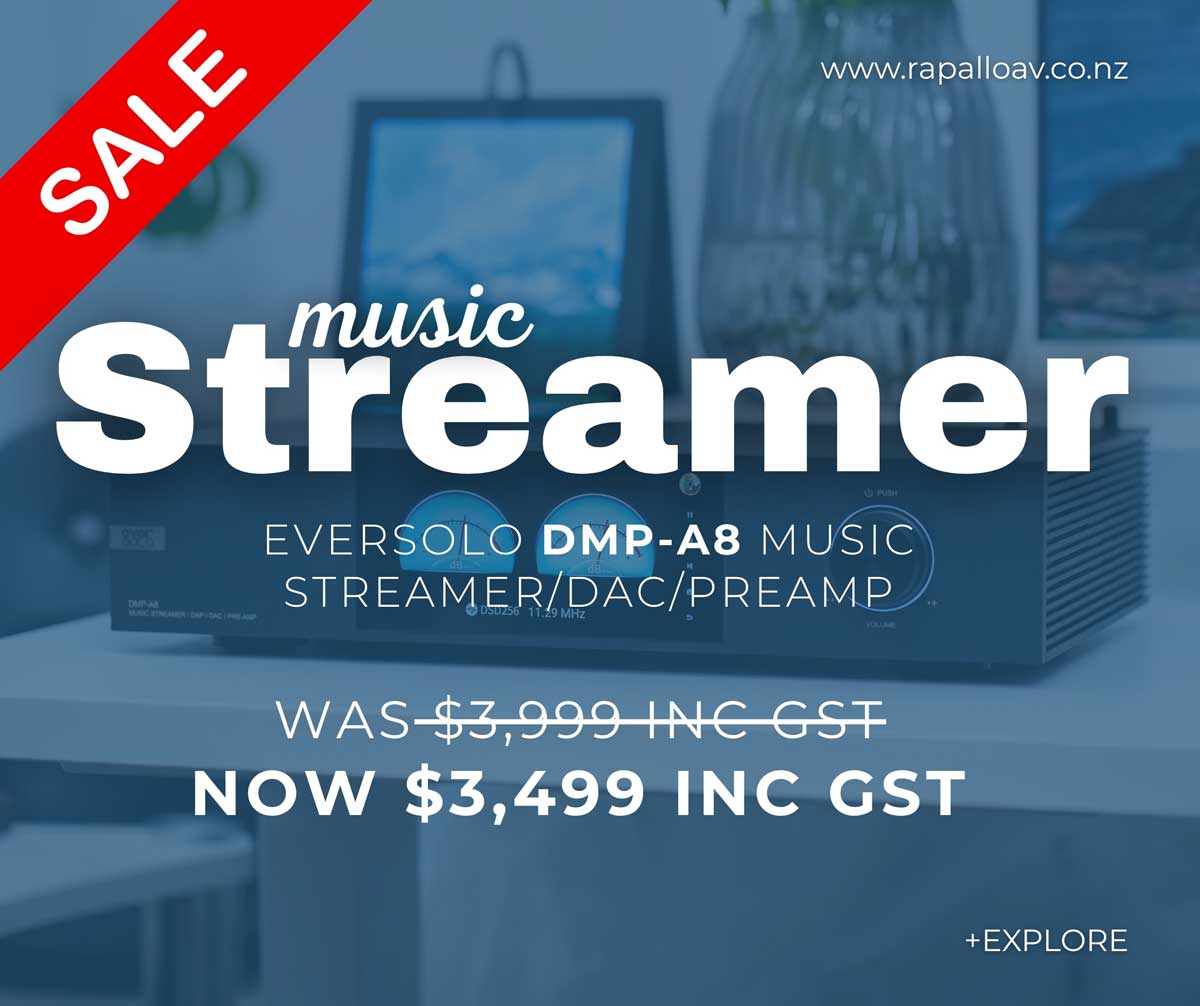Eversolo DMP-A8 Music Streamer/DAC/Preamp - Rapallo