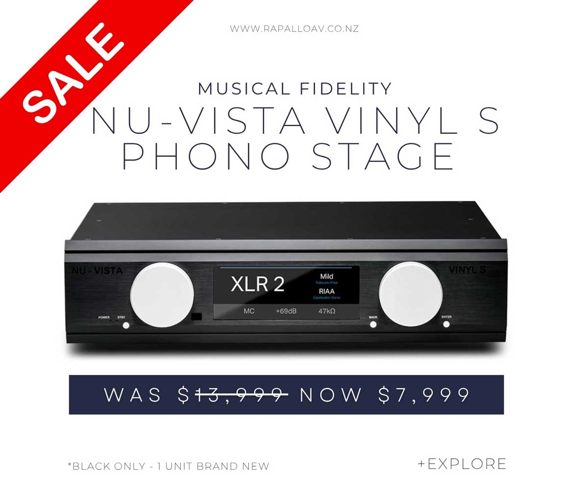 Musical Fidelity Nu-Vista Vinyl S Phono Stage - Rapallo