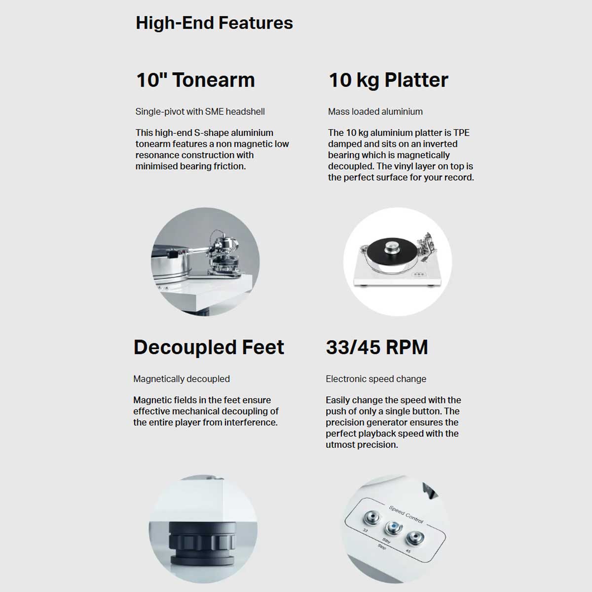 Pro-Ject Signature 10 Turntable - Rapallo